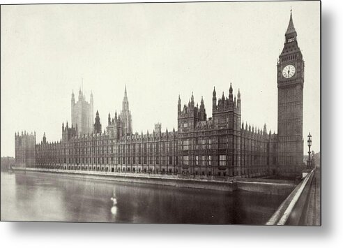 England Metal Print featuring the photograph Big Ben by Otto Herschan Collection