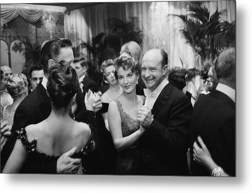 People Metal Print featuring the photograph Party At Romanoffs by Slim Aarons