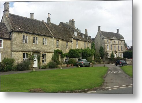 Cotswold Metal Print featuring the photograph Agatha Raisin Village by Roxy Rich