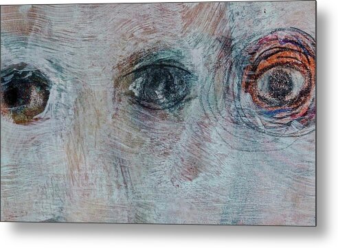  Metal Print featuring the photograph Eyes by Wendell Lowe