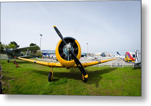 Cuatro Metal Print featuring the photograph North American T-6 Texan by Pablo Lopez