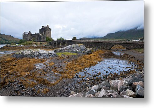  Eilean Donan Metal Print featuring the photograph Eilean Donan castle by Michalakis Ppalis