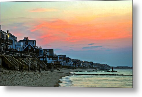 Provincetown Metal Print featuring the photograph Provincetown Dawn #1 by Frank Winters