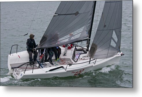 Pacific Metal Print featuring the photograph Whidbey Island Race Week #114 by Steven Lapkin
