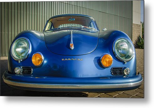 1957 Porsche Metal Print featuring the photograph 1957 Porsche #2 by Jill Reger