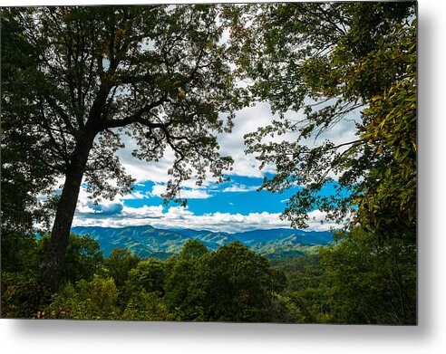 Blue Ridge Parkway Metal Print featuring the photograph Great Smoky Mountains #2 by Raul Rodriguez