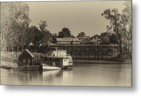 Port Of Echuca Metal Print featuring the photograph Port of Echuca #2 by Craig Francisco