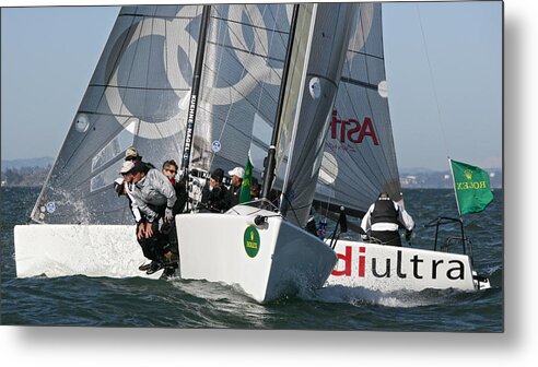 Rolex Metal Print featuring the photograph Bay Regatta #27 by Steven Lapkin