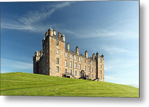 Old Metal Print featuring the photograph Drumlanrig Castle #3 by Grant Glendinning