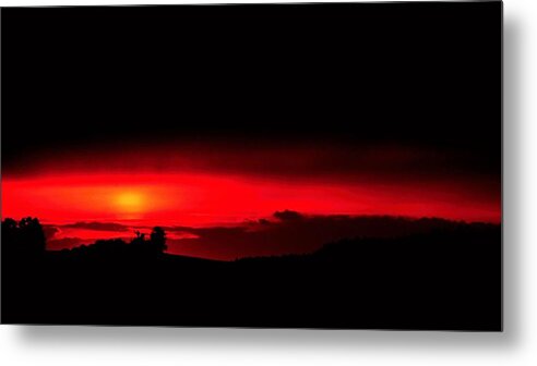 Sunset Metal Print featuring the photograph 538. by Pavel Jankasek