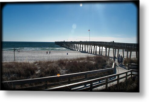 Beach Metal Print featuring the photograph A Day at the Beach by George Taylor