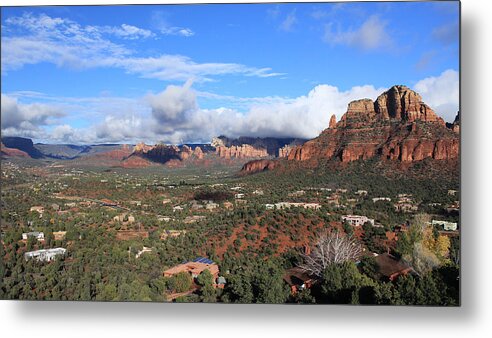 Landscape Metal Print featuring the photograph After the Rain by Gary Kaylor