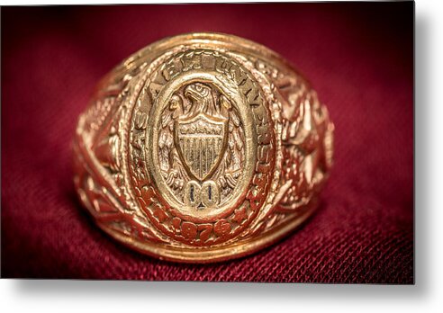 Aggie Ring Metal Print featuring the photograph Aggie Ring by David Morefield