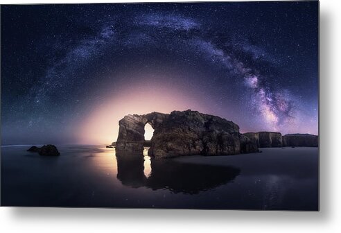 Sea Metal Print featuring the photograph Arcos Naturales by Carlos F. Turienzo