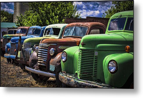 Trucks Metal Print featuring the photograph As is No Warranty by Ron Roberts
