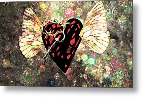 Valentines Metal Print featuring the photograph Be My Valentine by Ally White