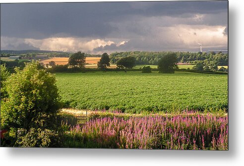 Europe Metal Print featuring the photograph Before a thunder-storm by Sergey Simanovsky