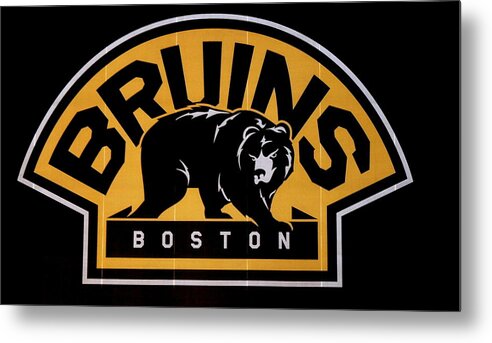 Boston Metal Print featuring the photograph Bruins in Boston by Caroline Stella