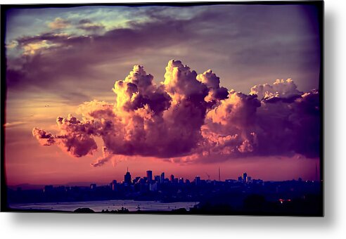 Sydney Metal Print featuring the photograph Clouds rolling by Andrei SKY