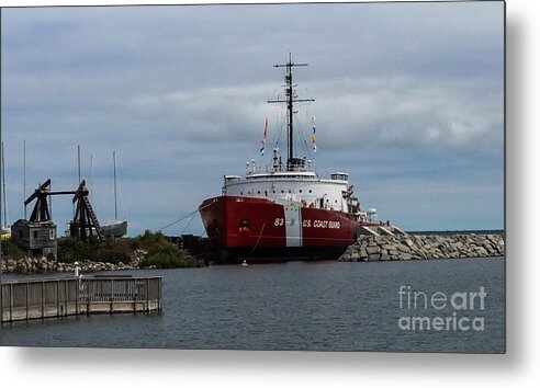 Boat Metal Print featuring the photograph Coastguard by Steven Woodard