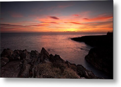 Sky Metal Print featuring the photograph Dawn Panorama by Celine Pollard