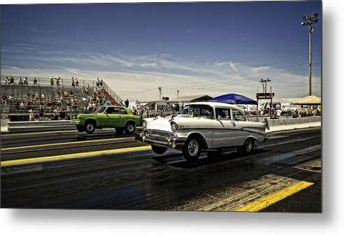 Drags Metal Print featuring the photograph Domination by Jerry Golab