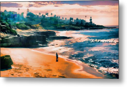 Nature Metal Print featuring the painting Embrace by Douglas MooreZart