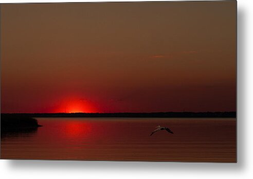 End Of Day - George Black Metal Print featuring the photograph End of Day by George Black
