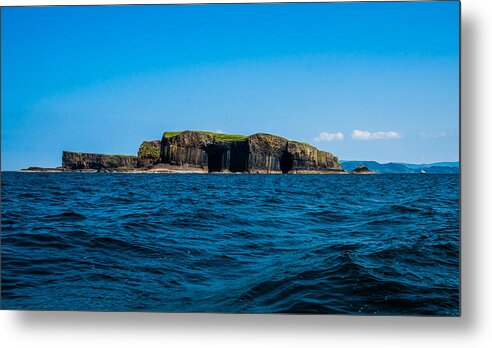 Staffa Metal Print featuring the photograph Fingal's Cave by Max Blinkhorn