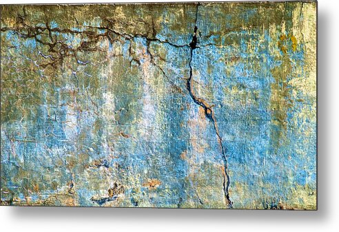 Industrial Metal Print featuring the photograph Foundation Four by Bob Orsillo