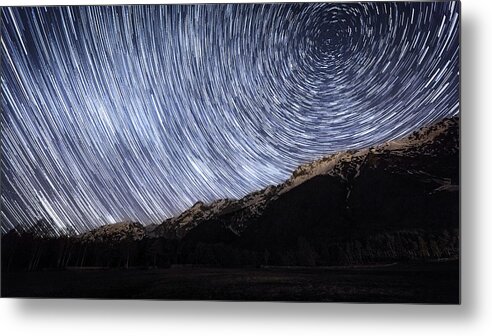 Scenics Metal Print featuring the photograph Full Of Stars by Lightpix