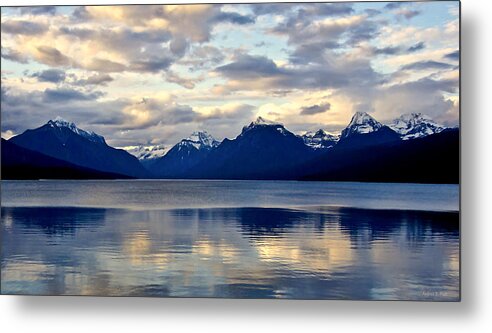 Glacier National Park Metal Print featuring the photograph Glacier Morning by Andrea Platt