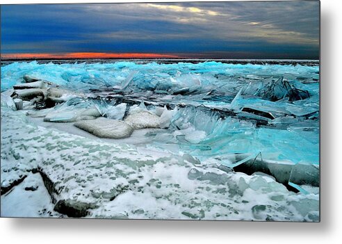 Ice Metal Print featuring the photograph Ice Storm # 14 - Kingston - Canada by Jeremy Hall
