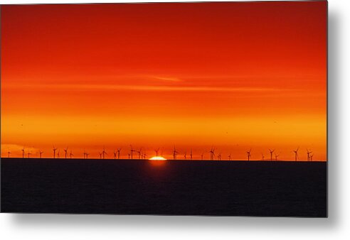 Sunset Metal Print featuring the photograph Live again by Nick Barkworth