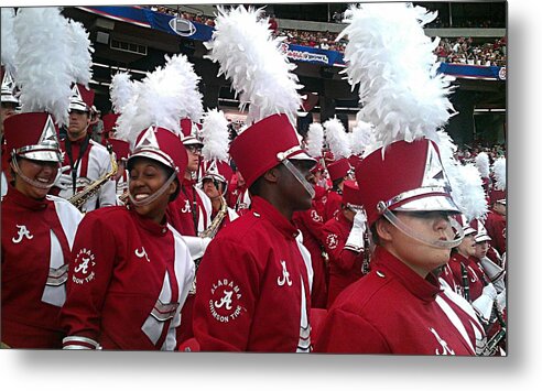 Gameday Metal Print featuring the photograph Million Dollar Band by Kenny Glover