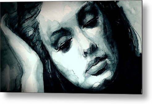 Adele Metal Print featuring the painting One and Only by Laur Iduc
