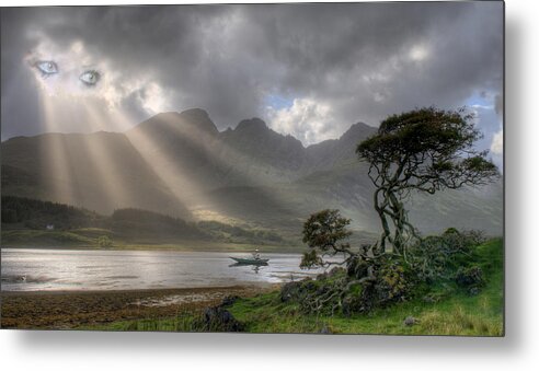 Landscape Metal Print featuring the photograph Paradise landscape by Michalakis Ppalis