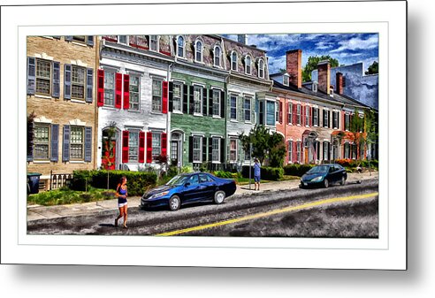 Girl Metal Print featuring the photograph Route 14 by Monroe Payne