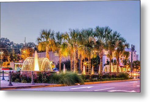 Architecture Metal Print featuring the photograph Saluda Avenue At Blossom Street by Rob Sellers