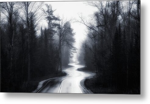 Wisconsin Metal Print featuring the photograph Slalom by David Rothstein