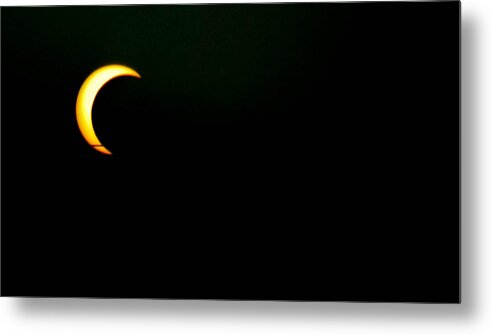 Solar Eclipse Metal Print featuring the photograph SoLaR EcLipsE 2012 by Angela J Wright