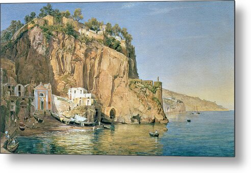 Sorrento Metal Print featuring the painting Sorrento by Emanuel Stockler