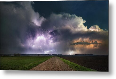 Thunder Metal Print featuring the photograph Spring by Burger Jochen