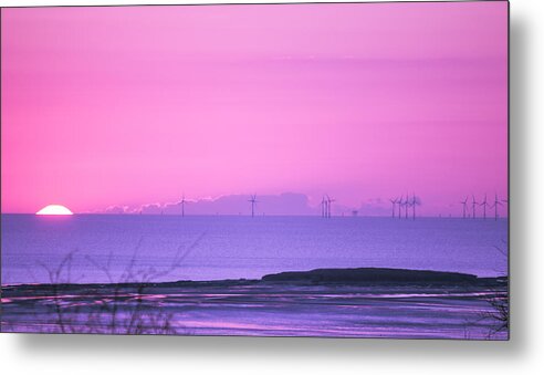 Spring Metal Print featuring the photograph Sunset by Spikey Mouse Photography