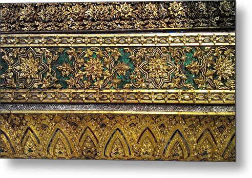 Thailand Metal Print featuring the photograph Thai kings grand palace by Sumit Mehndiratta