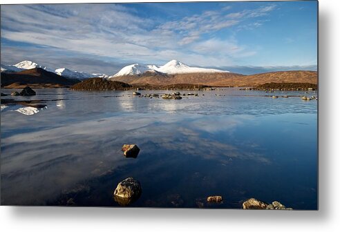 Mountain Metal Print featuring the photograph The Black Mount by Stephen Taylor