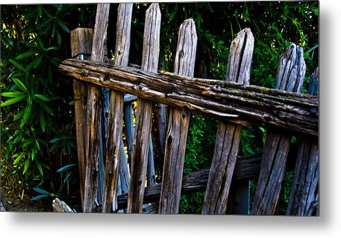 Garden Gate Metal Print featuring the photograph The Garden Gate by Patrick Moore