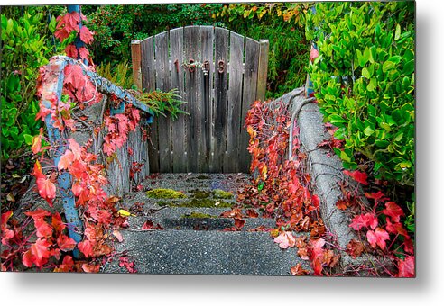 Washington Metal Print featuring the photograph The Gate by Cassius Johnson