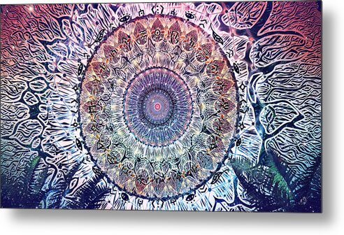 Cameron Gray Metal Print featuring the digital art Waiting Bliss by Cameron Gray