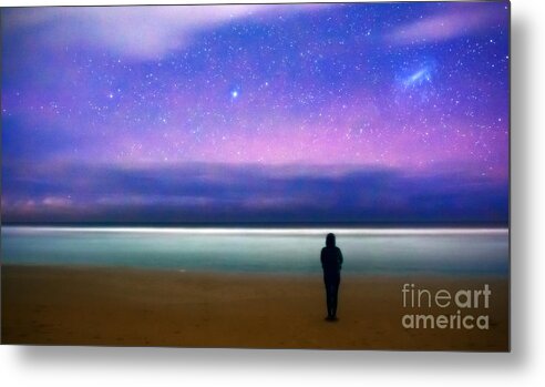 Stars Metal Print featuring the photograph Watcher of the Skies by Russell Brown